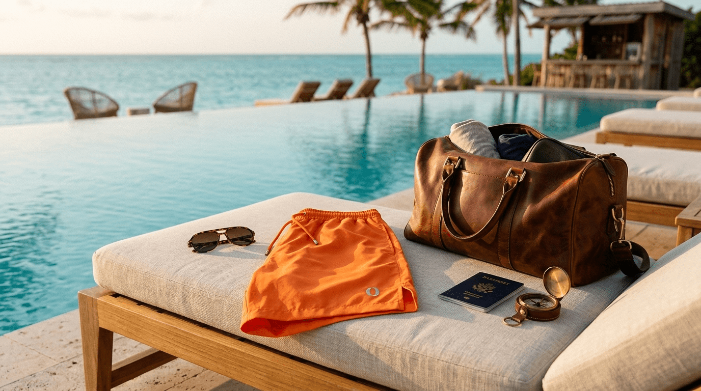 What to Pack for a Winter Sun Escape: The Montreal Man's Resort Guide - Inventio Style