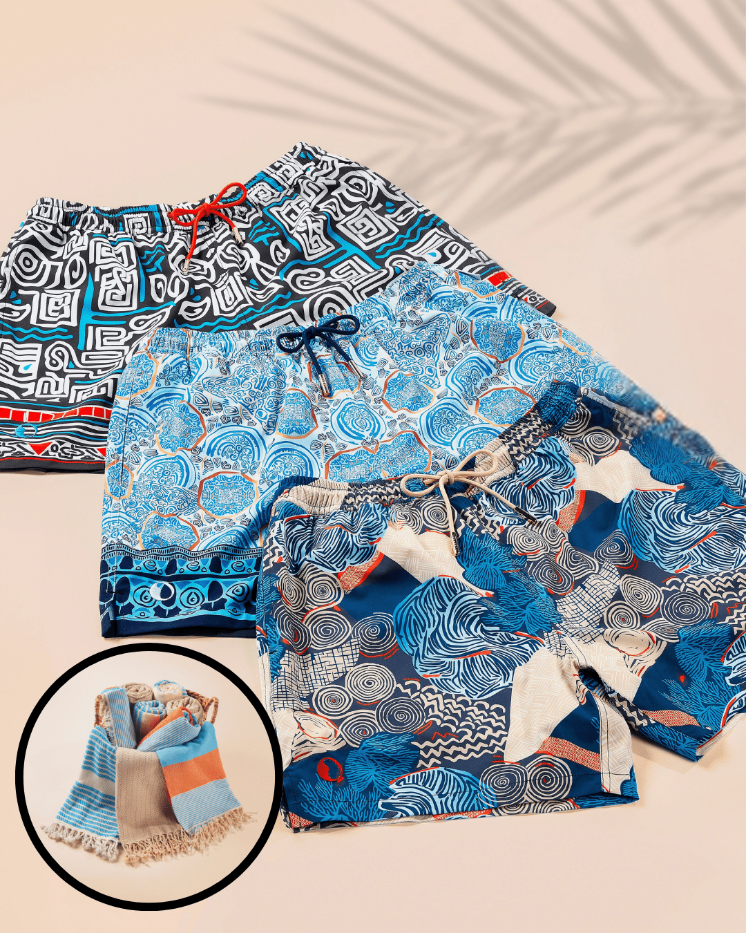 The Collector Set - Three Signature Prints & Turkish Towel - Inventio Style